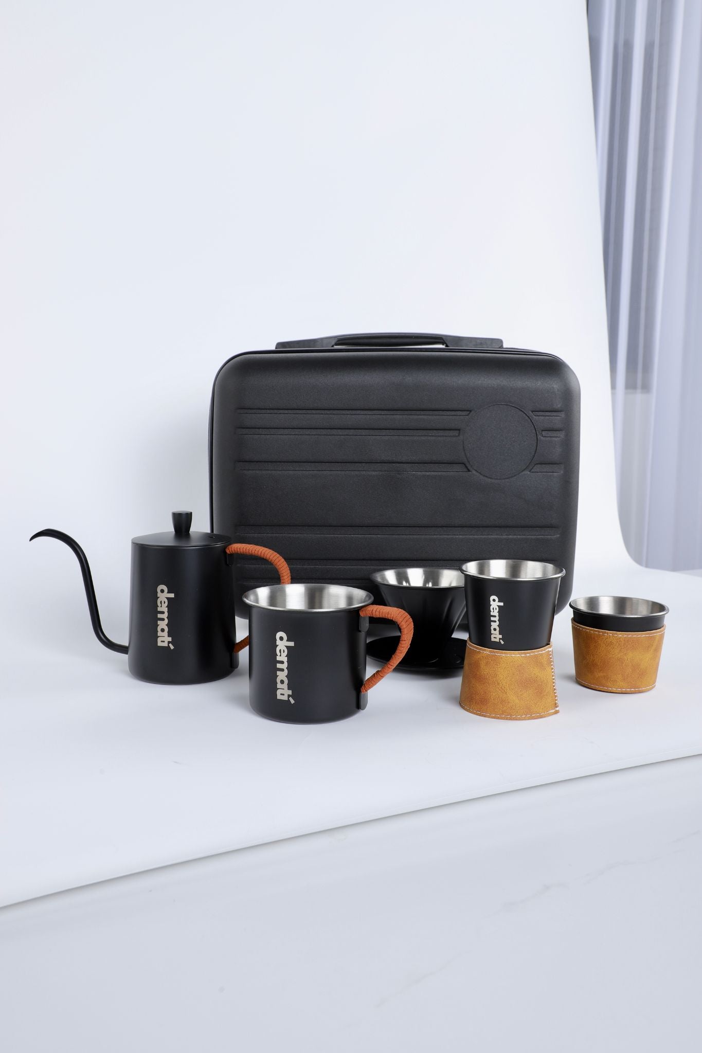 "CAMPINGSET" FILTERKAFFEE (MIT MANUELLER MÜHLE)